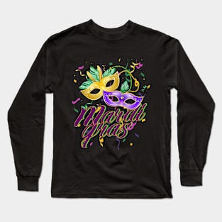 MARDI GRAS CARNIVAL Long Sleeve T-Shirt